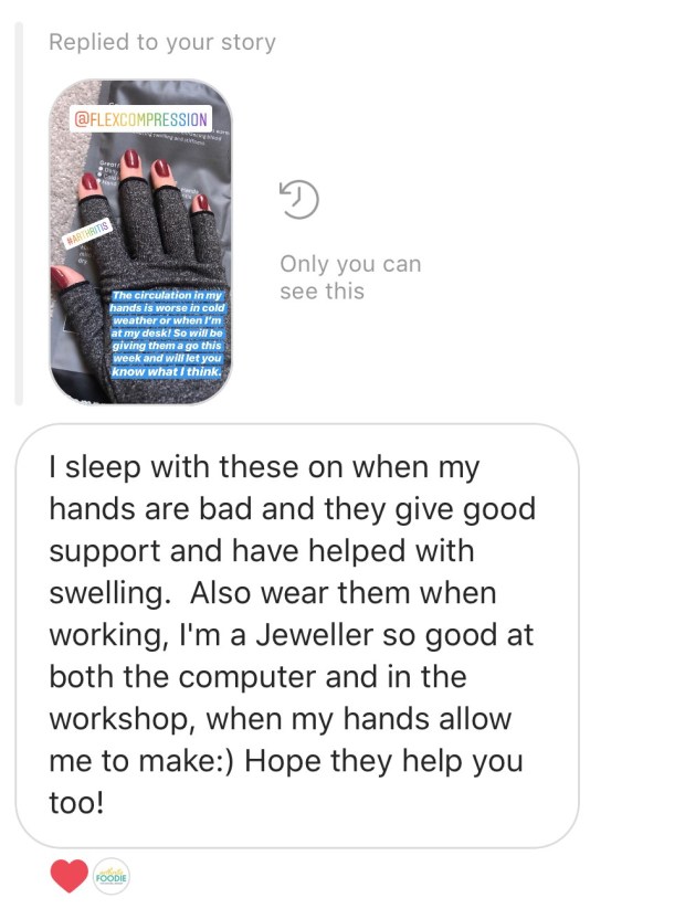 Flex Compression Gloves for arthritis pain relief, reduction of swelling in hands, review of product